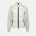 Vestes Cardigan matelassé Moncler Grenoble Blanc Femme