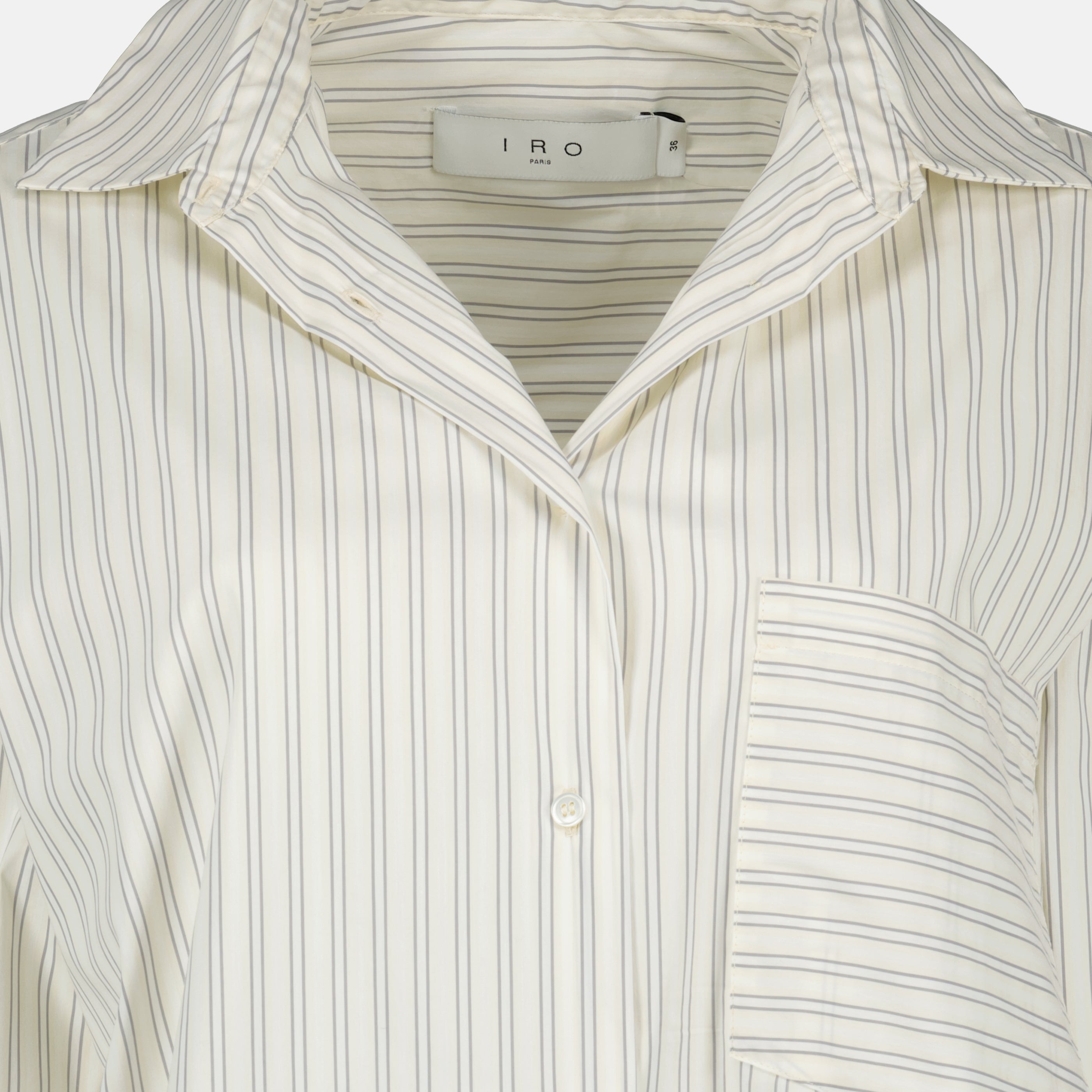 Chemises Camicia Striped Oversized Iro Beige Femme