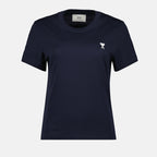 Camisetas T-shirt Ami de coeur Ami PARIS Azul escuro Femme