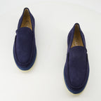 Mocassins Mocassins en cuir velours Tod's Bleu Homme