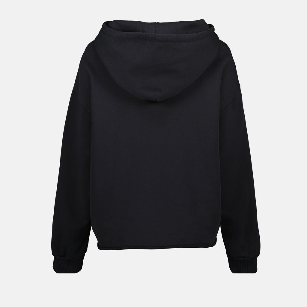 Sweatshirts Numeric Hoodie Mm6 Schwarz Femme