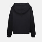 Sweatshirts Numeric Hoodie Mm6 Schwarz Femme