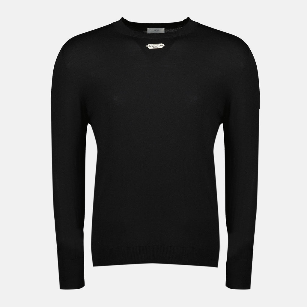 Immagine dell'articolo Maglione con etichetta nera del marchio Dior per Uomo - Stagione Autunno-Inverno 2025 - Vista Frontale