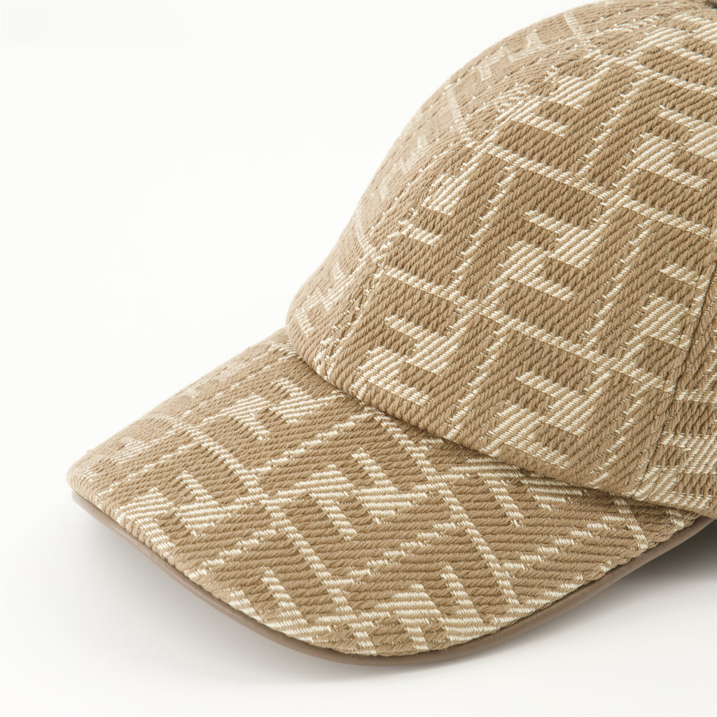 Chapéus, bonés e gorros Capa em Denim FF Fendi Bege Femme