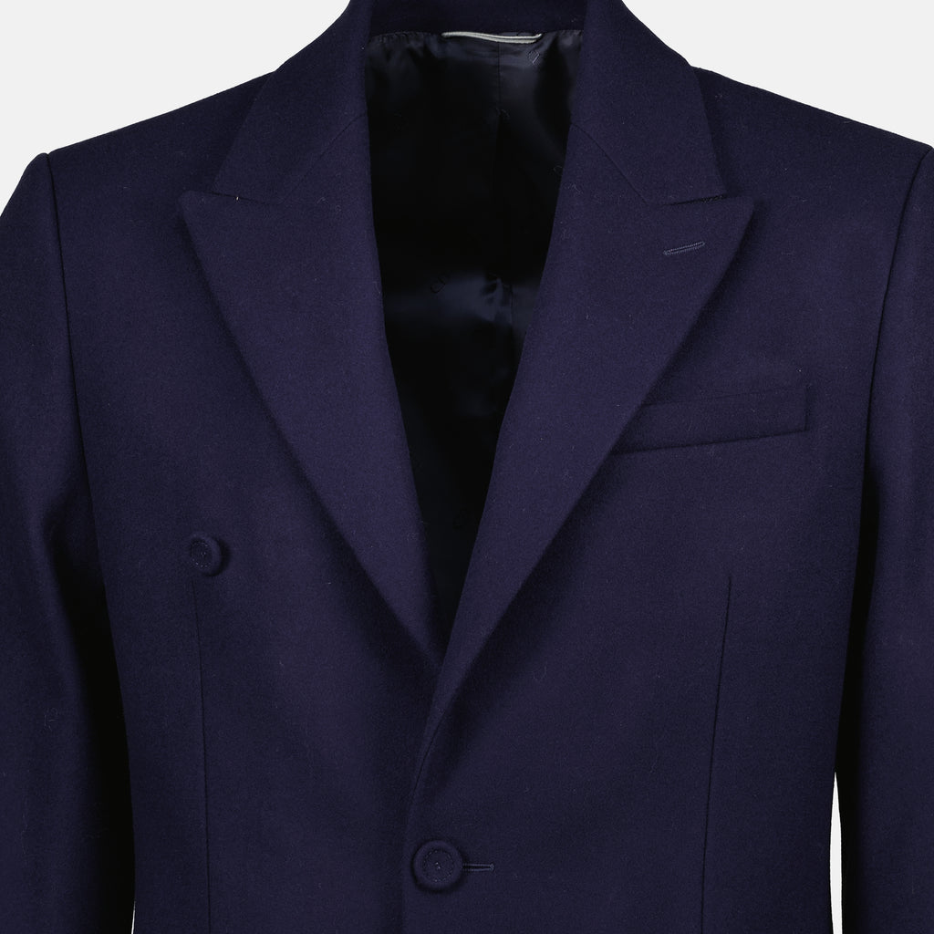 Immagine dell'articolo Cappotto lungo blu navy di Dior per Uomo - Stagione Primavera-Estate 2026 - Vista Dettagliata_1