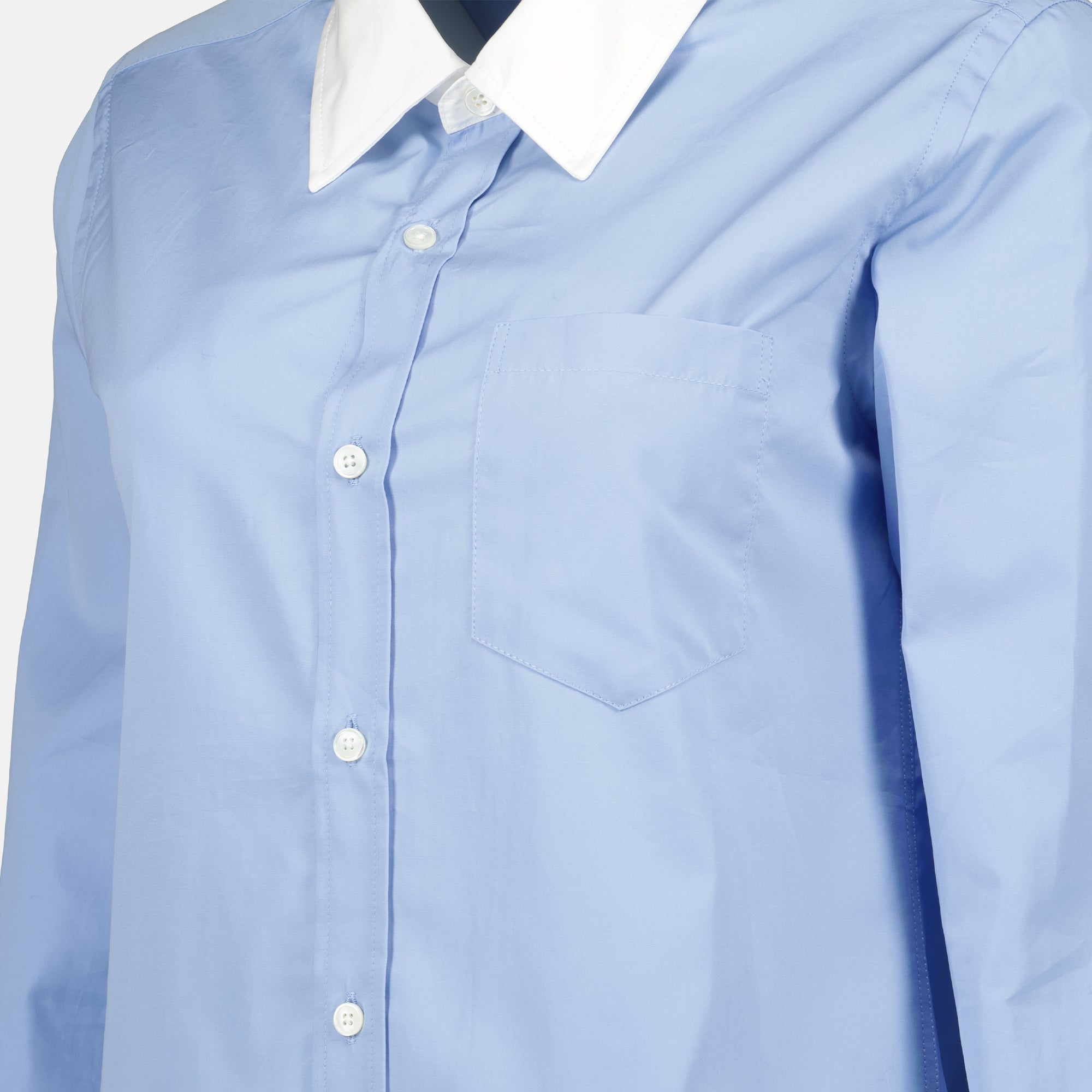 Camisas Chemise en popeline Ami PARIS Azul Femme