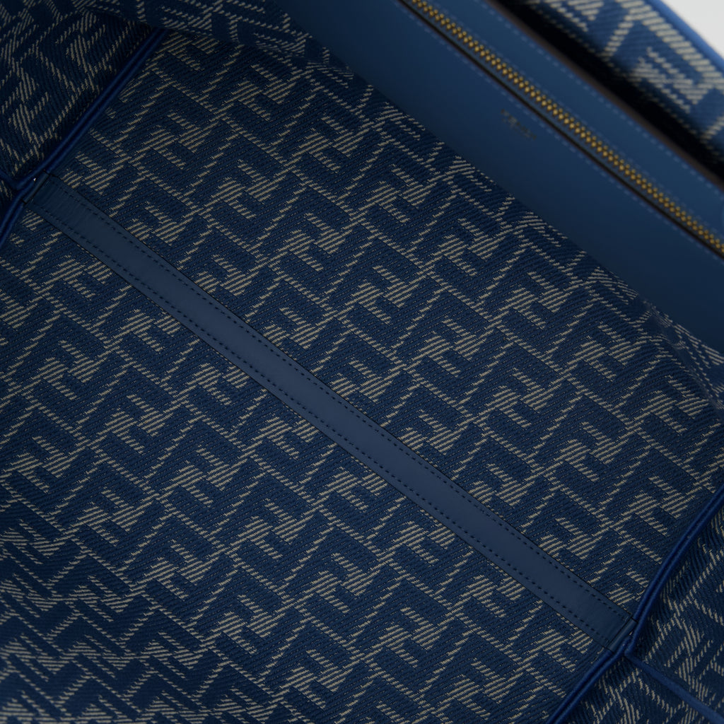 Borse tote Borsa Tote Roll Fendi Blu Femme