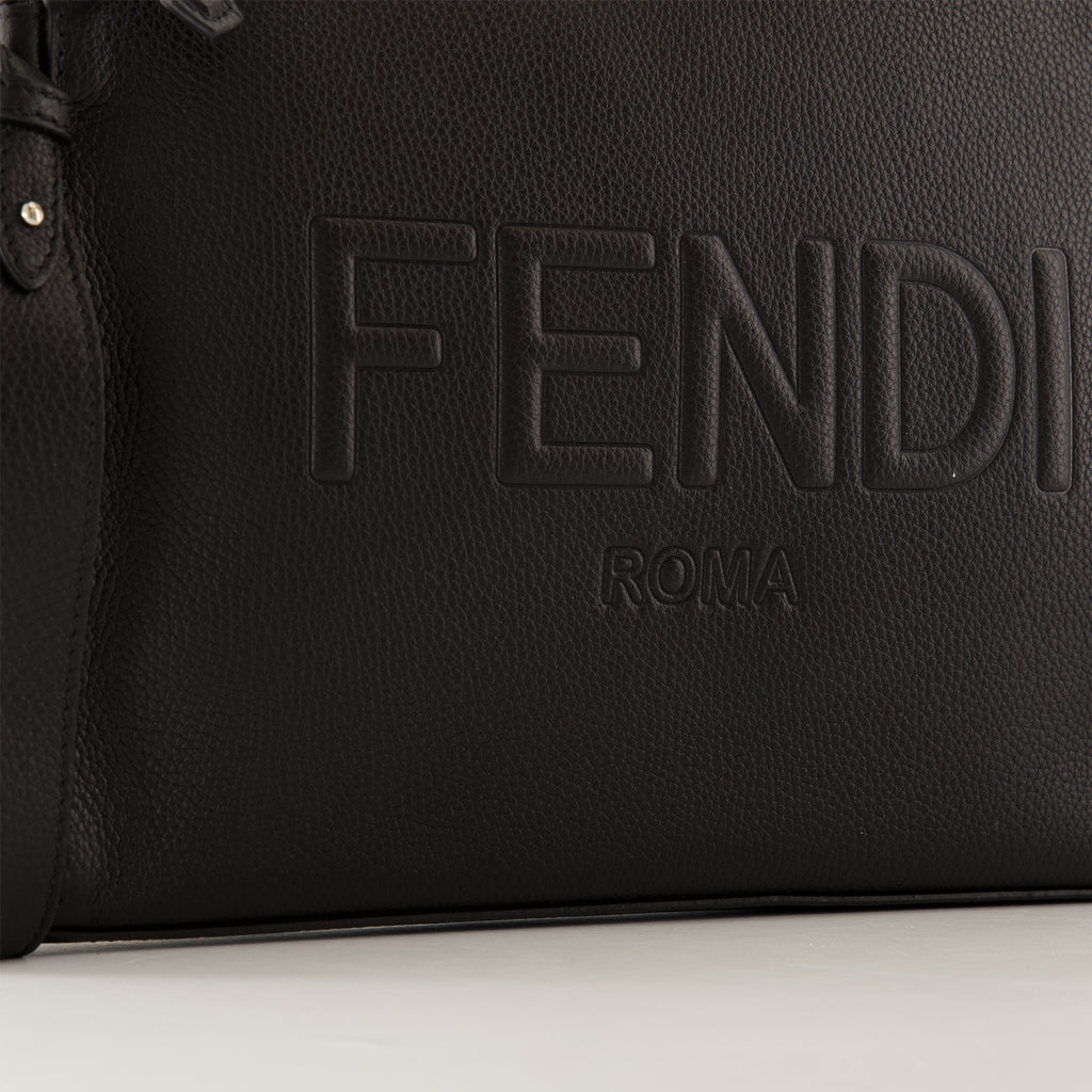 Pouches Pochette Fendi Roma en cuir Fendi Black Homme