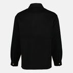 Vestes Camicia Over in Lana Drole De Monsieur Noir Homme