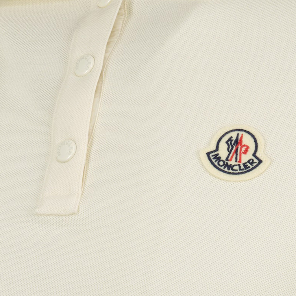 Polos Logo Polo Moncler Bege Femme