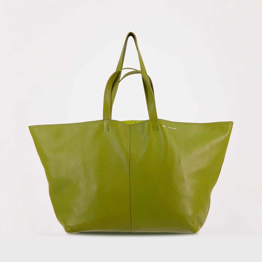 Tote bags Maxi Shopper Ami PARIS Grün Unisex