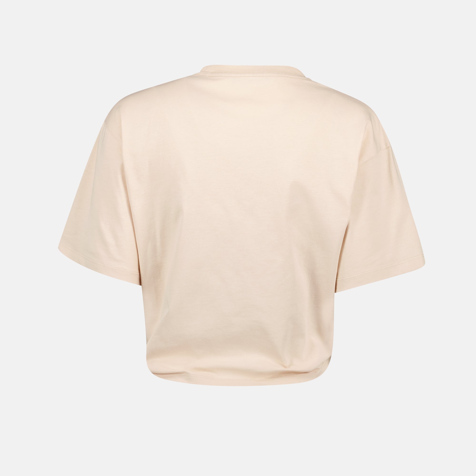 Tシャツ セーフティピン クロップ Tシャツ Versace ベージュ Femme