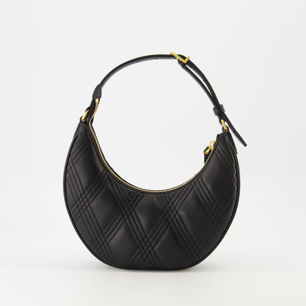 Sacs à main et épaule Mini sac Hobo Quiltie 67 Valentino Garavani Noir Femme