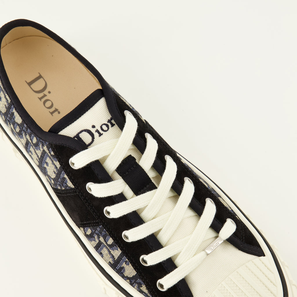Baskets Sapatilhas Hooper Low Top Azul Marinho Dior Bleu foncé Homme