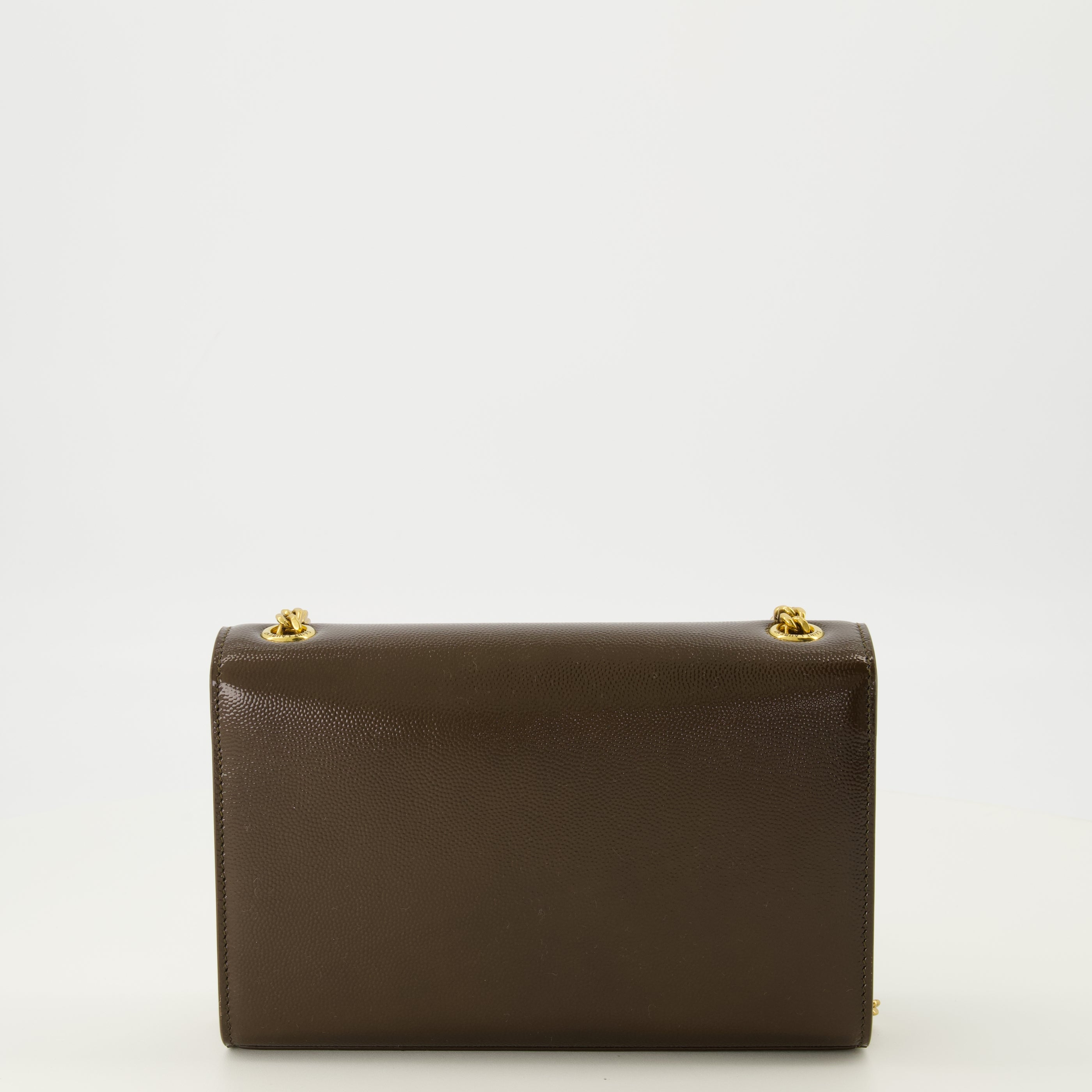 Sacs bandoulière Sac New Kate small marron en cuir Saint Laurent Marron Femme