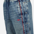 Pantalons Jean à pressions D-Axfor Diesel Bleu Unisexe