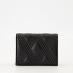 Petite maroquinerie Carteiras Quiltie 67 Valentino Garavani Noir Femme