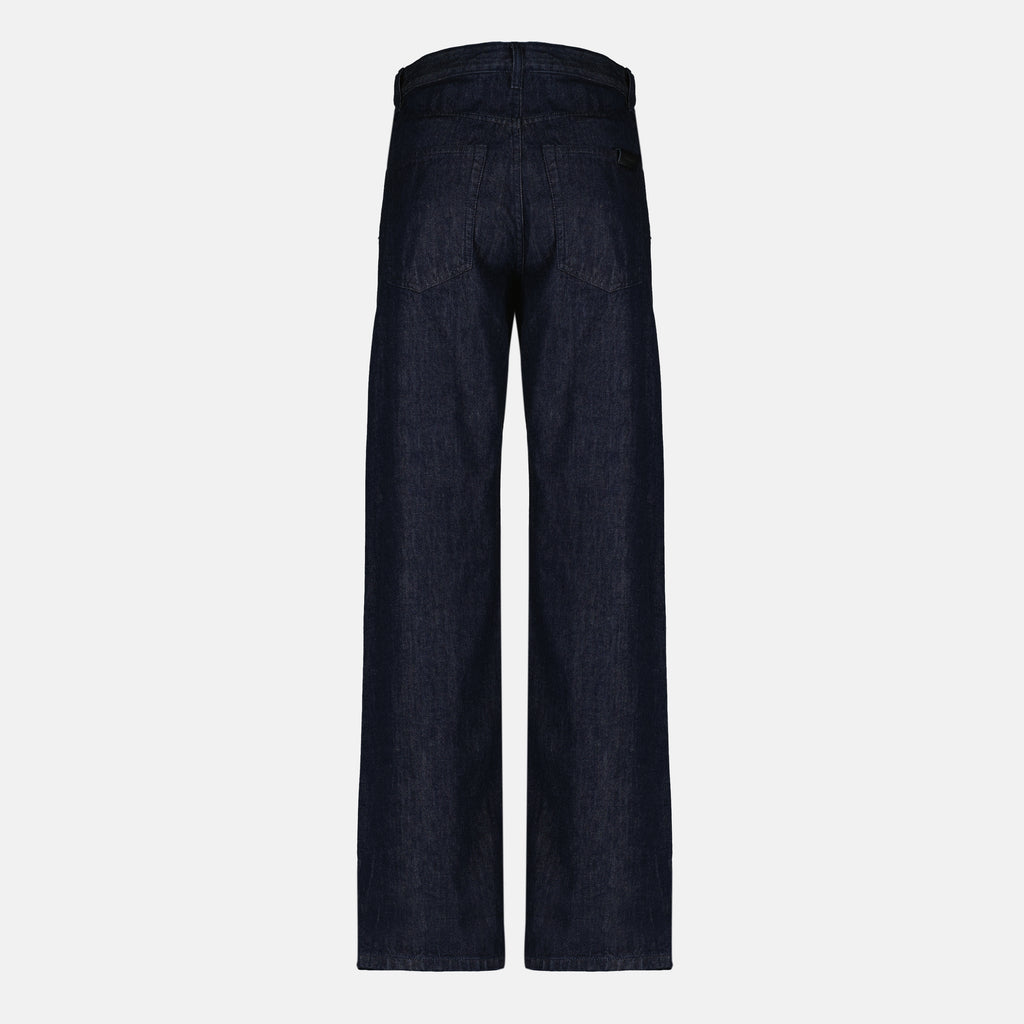Pantalons 블루 진 Moncler Bleu Femme