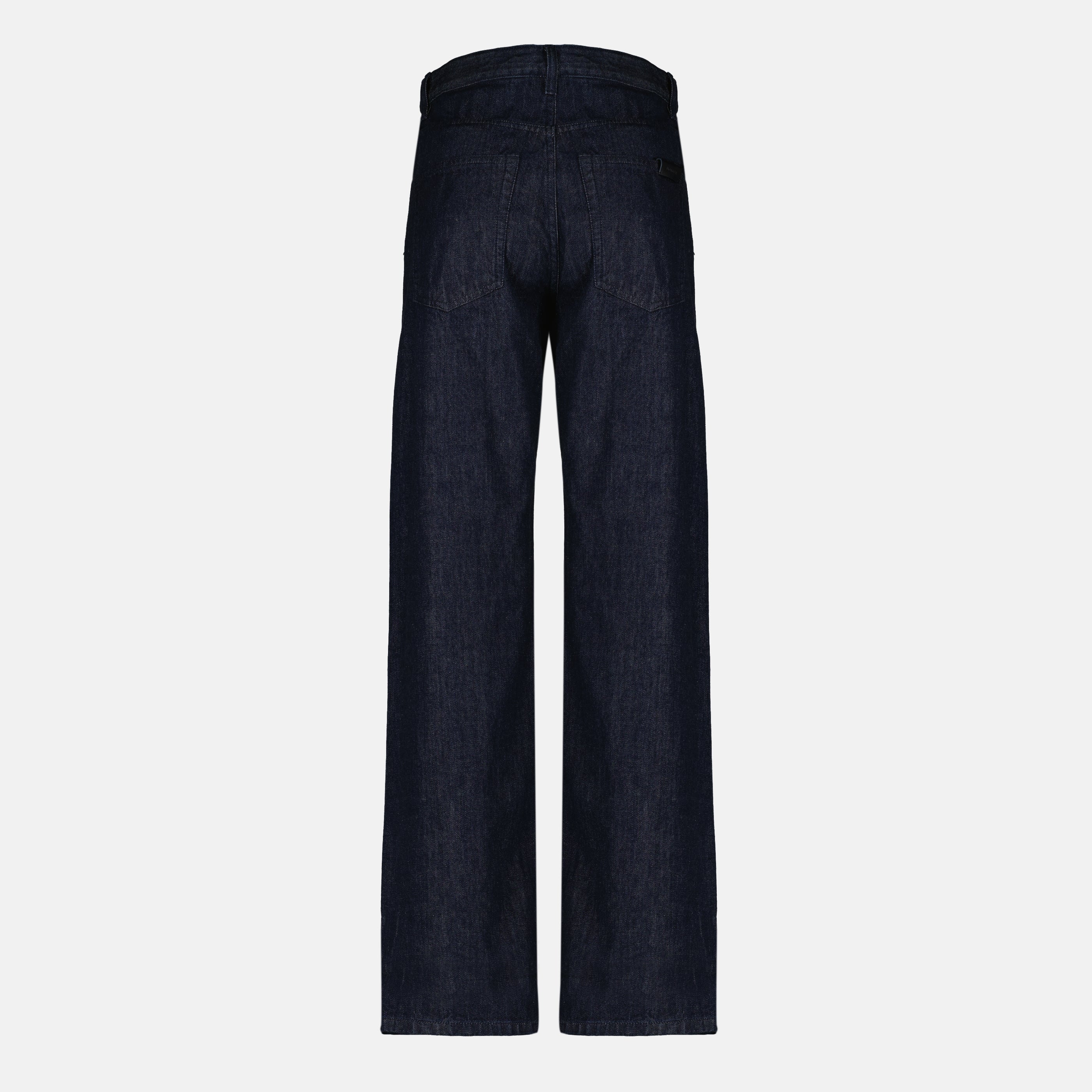 Pantalons 블루 진 Moncler Bleu Femme