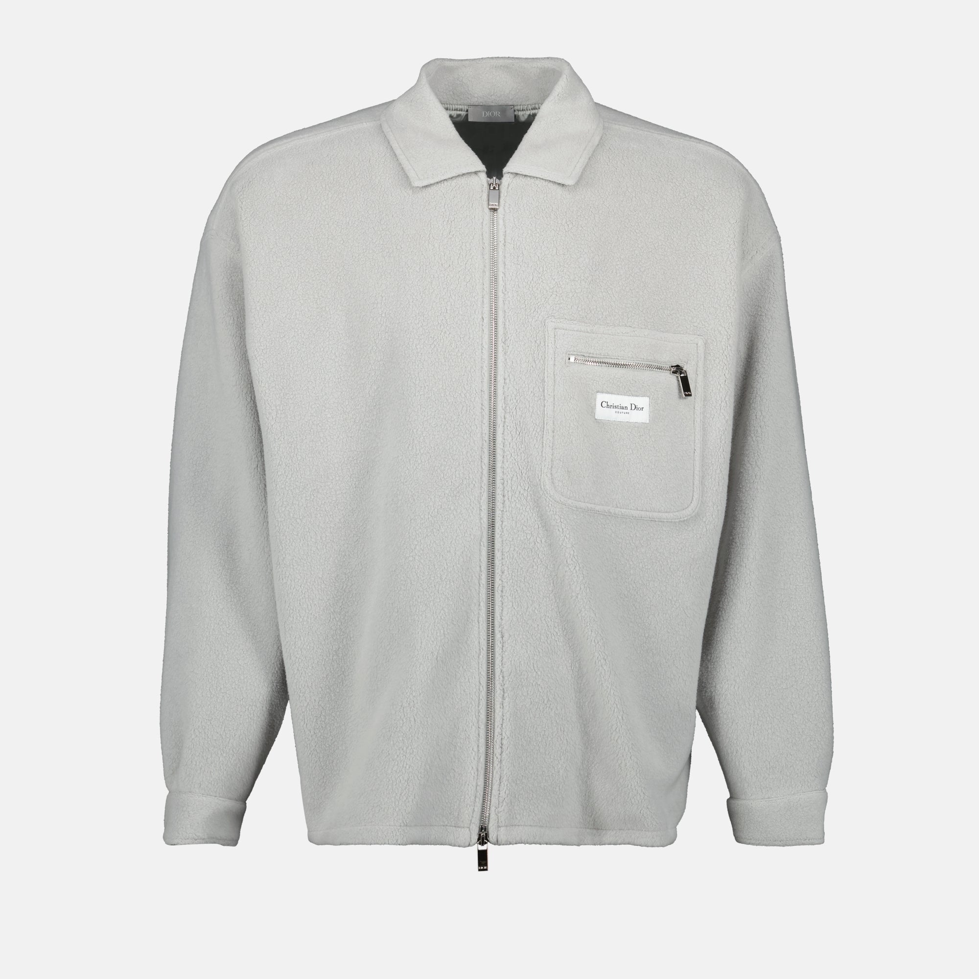 Jaquetas Casaco com Fecho Dior Cinza Homme
