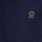 Intimo e homewear T-shirt Medusa Greca Versace Blu Homme