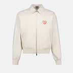 Chaquetas Blouson zippé CD Heart Dior Blanco Homme