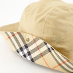 Chapeaux, casquettes et bonnets Chapéus Visor em Check Burberry Beige Unisexe