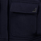 Vestes Cape boxy en cachemire bleu marine Max Mara Bleu foncé Femme