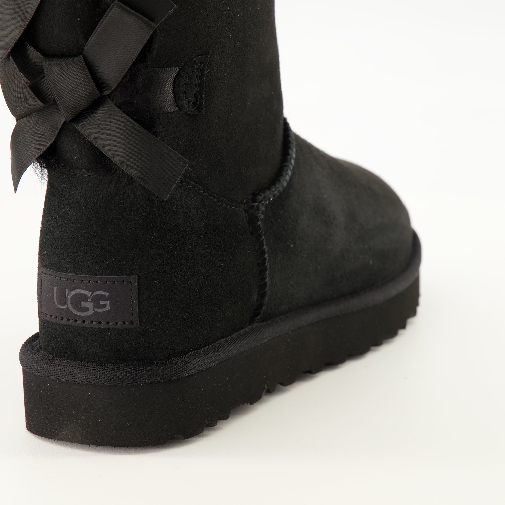 Bottes Bailey Bow II Black Boots Ugg Noir Femme