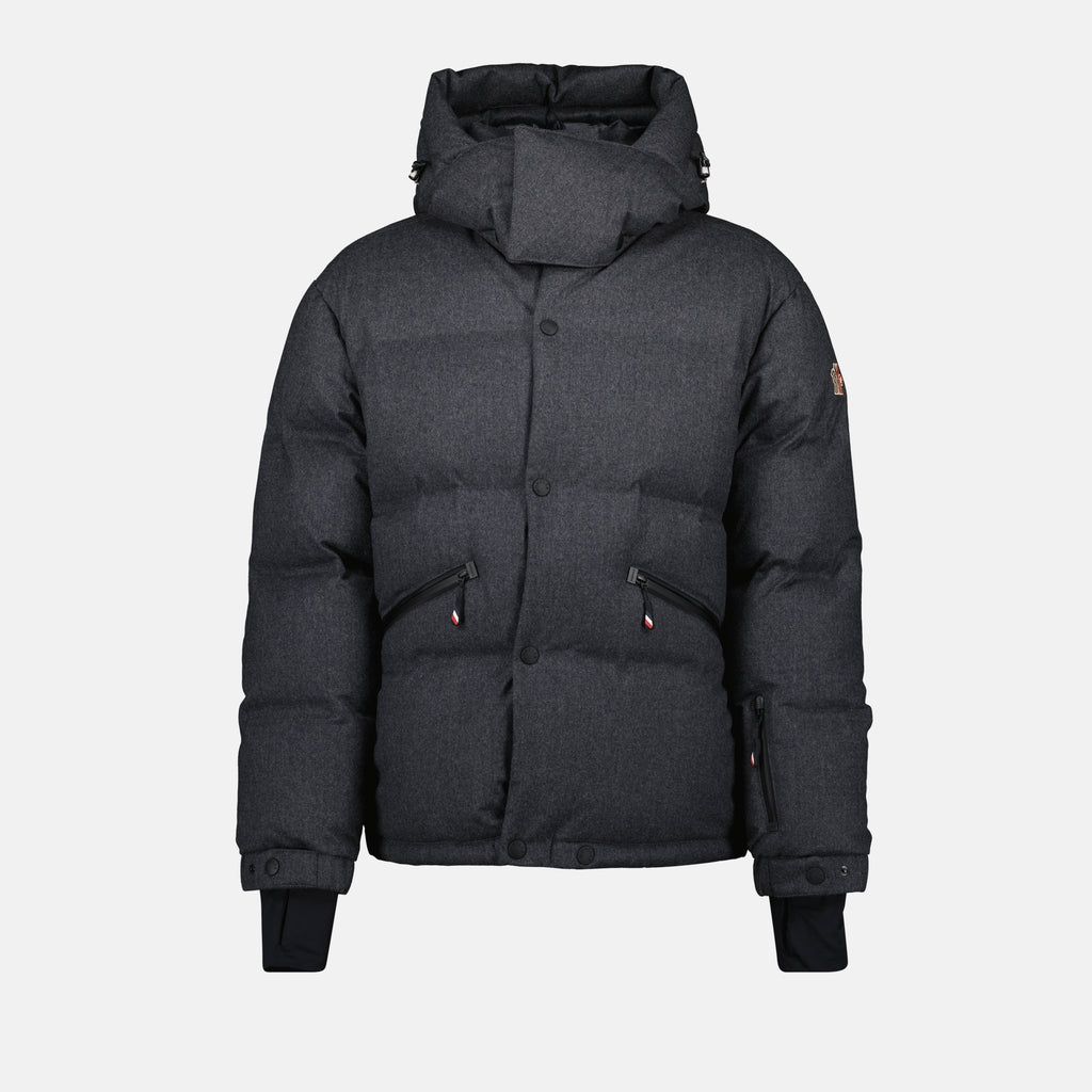 Manteaux Doudoune Krun Moncler Grenoble Gris Homme