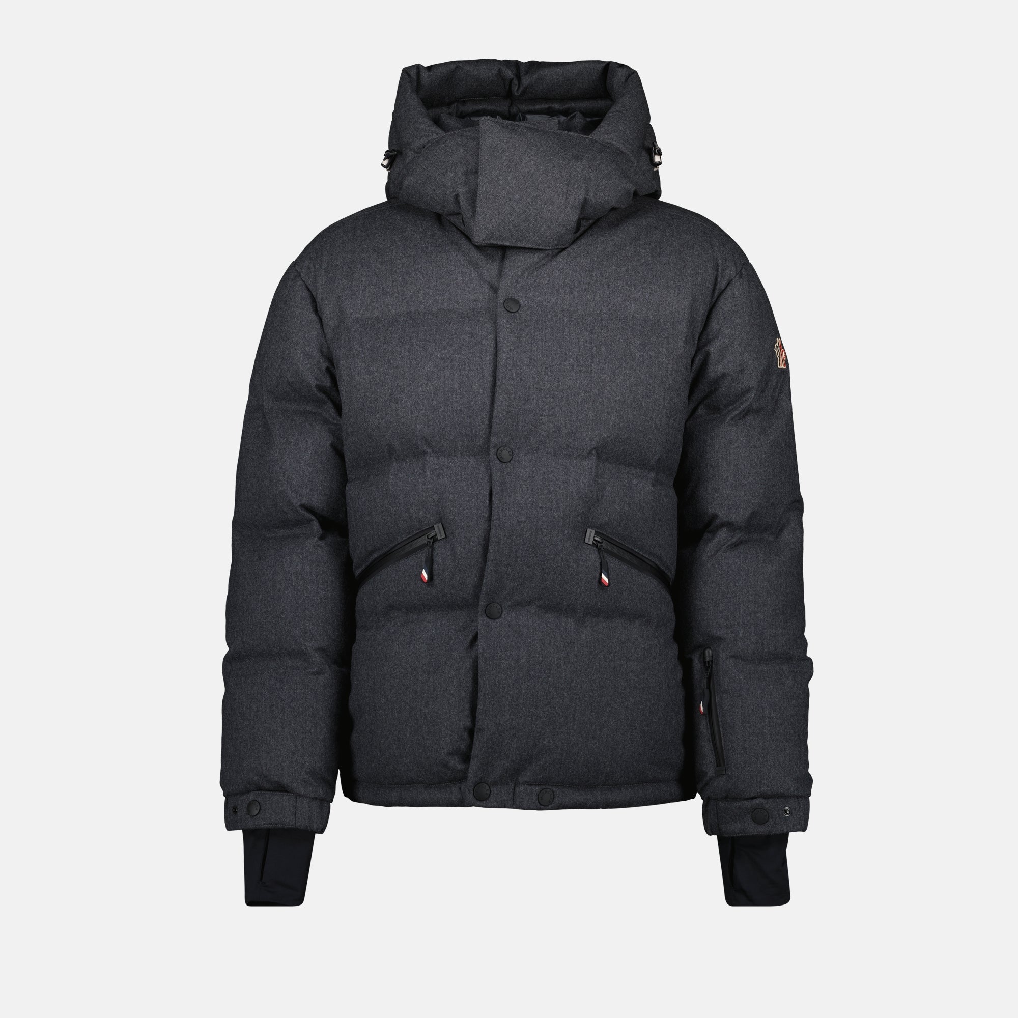 Manteaux Doudoune Krun Moncler Grenoble Gris Homme