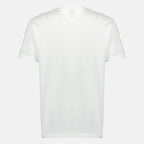 Image de l'article T-shirt blanc à broderie Book Cover en coton de la marque Dior pour Homme - Saison Printemps-Été 2026 - Vue de Dos