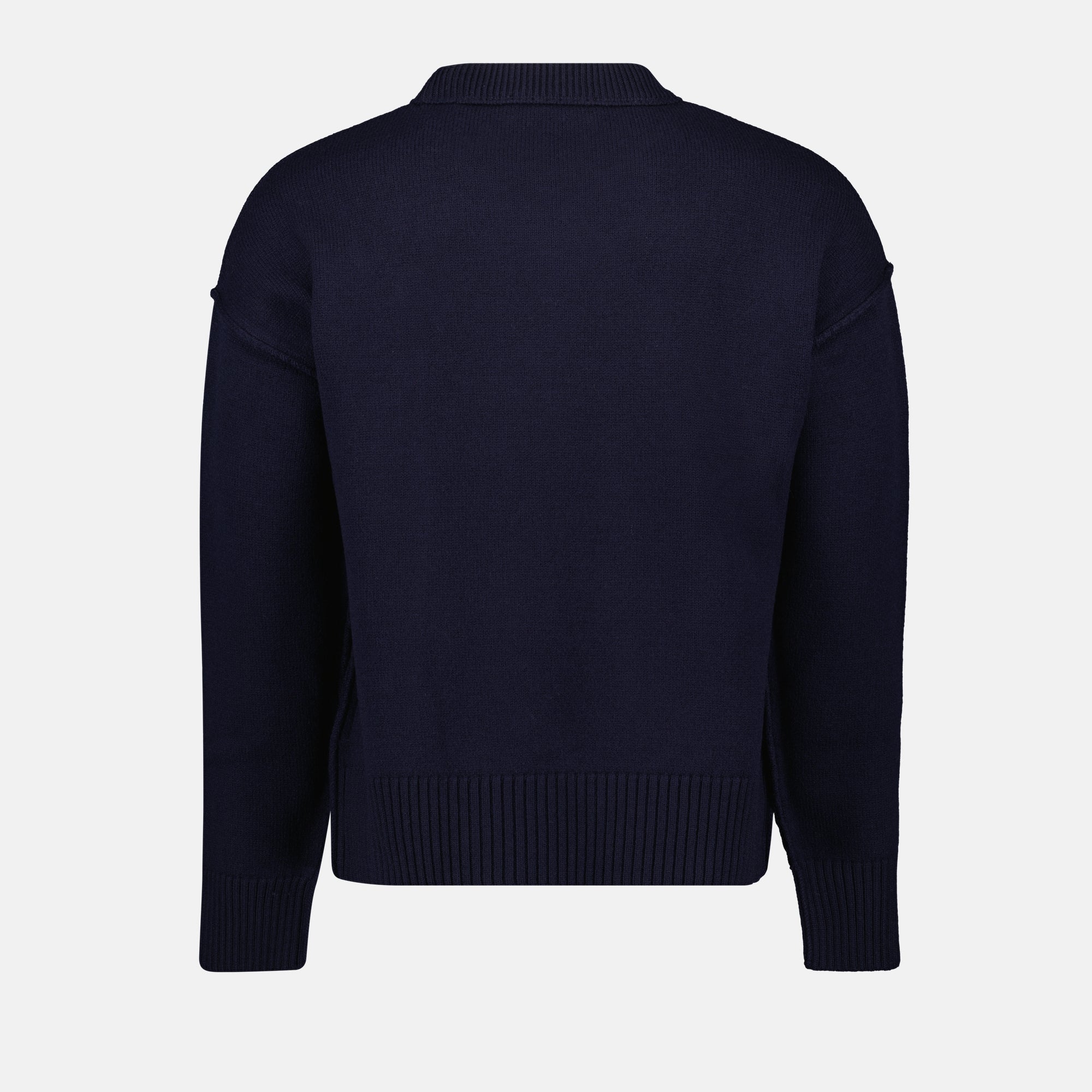 Maille Pull Ami de coeur Ami PARIS Bleu Unisexe