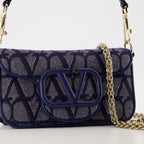 Sacs à main et épaule Sac VLogo Valentino Garavani Bleu Femme