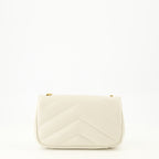 Immagine della borsa Loulou mini bianca del marchio Saint Laurent per donna - Stagione Primavera-Estate 2026 - Vista Retro