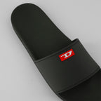 Imagen de las chanclas Sa-Swim negras de Diesel para Hombre - Temporada Primavera-Verano 2026 - Vista trasera