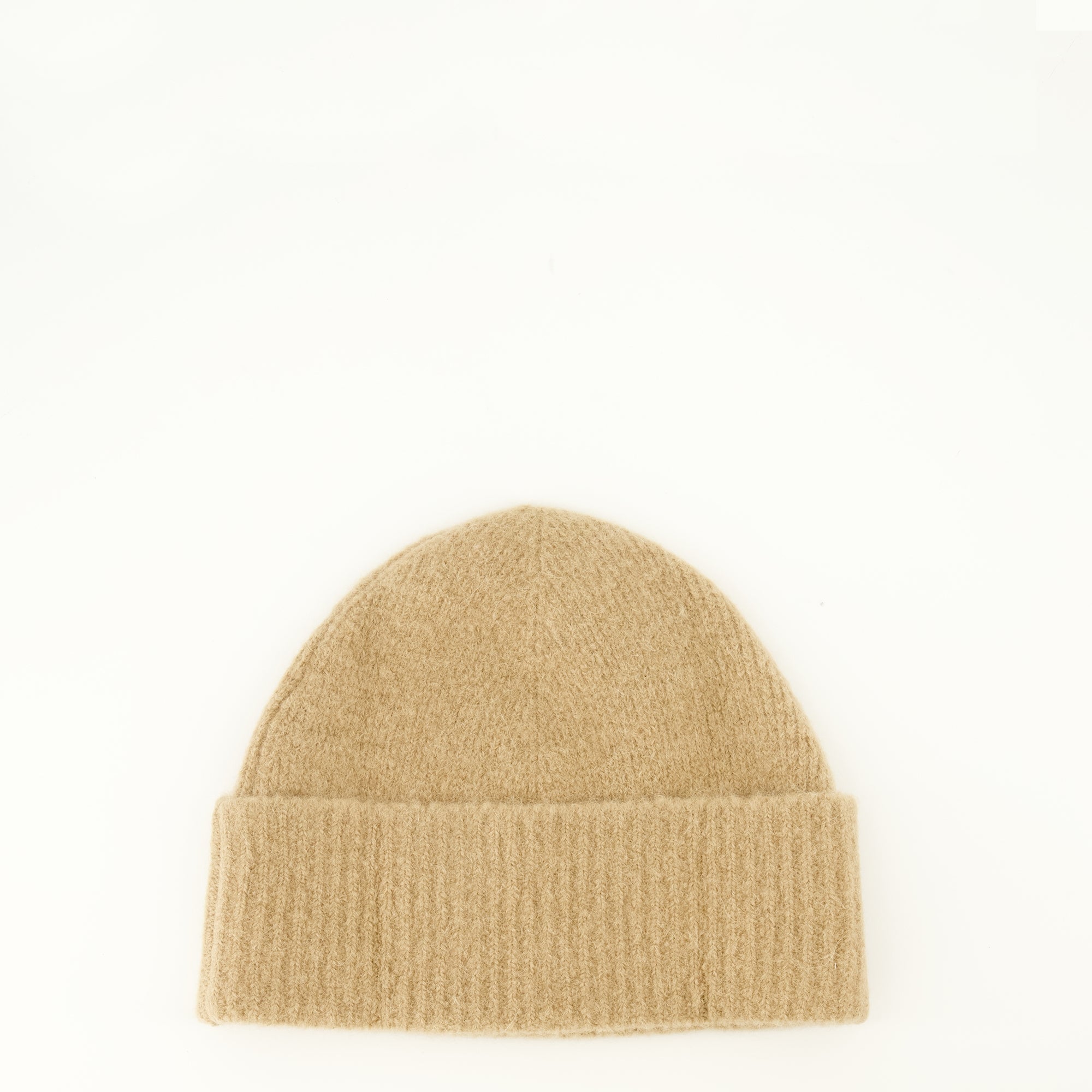 Chapeaux, casquettes et bonnets 베이지 알파카 비니 Ami PARIS Beige Unisexe