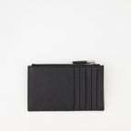 スモールレザーグッズ サフィアーノ カードホルダー Prada 黒 Homme