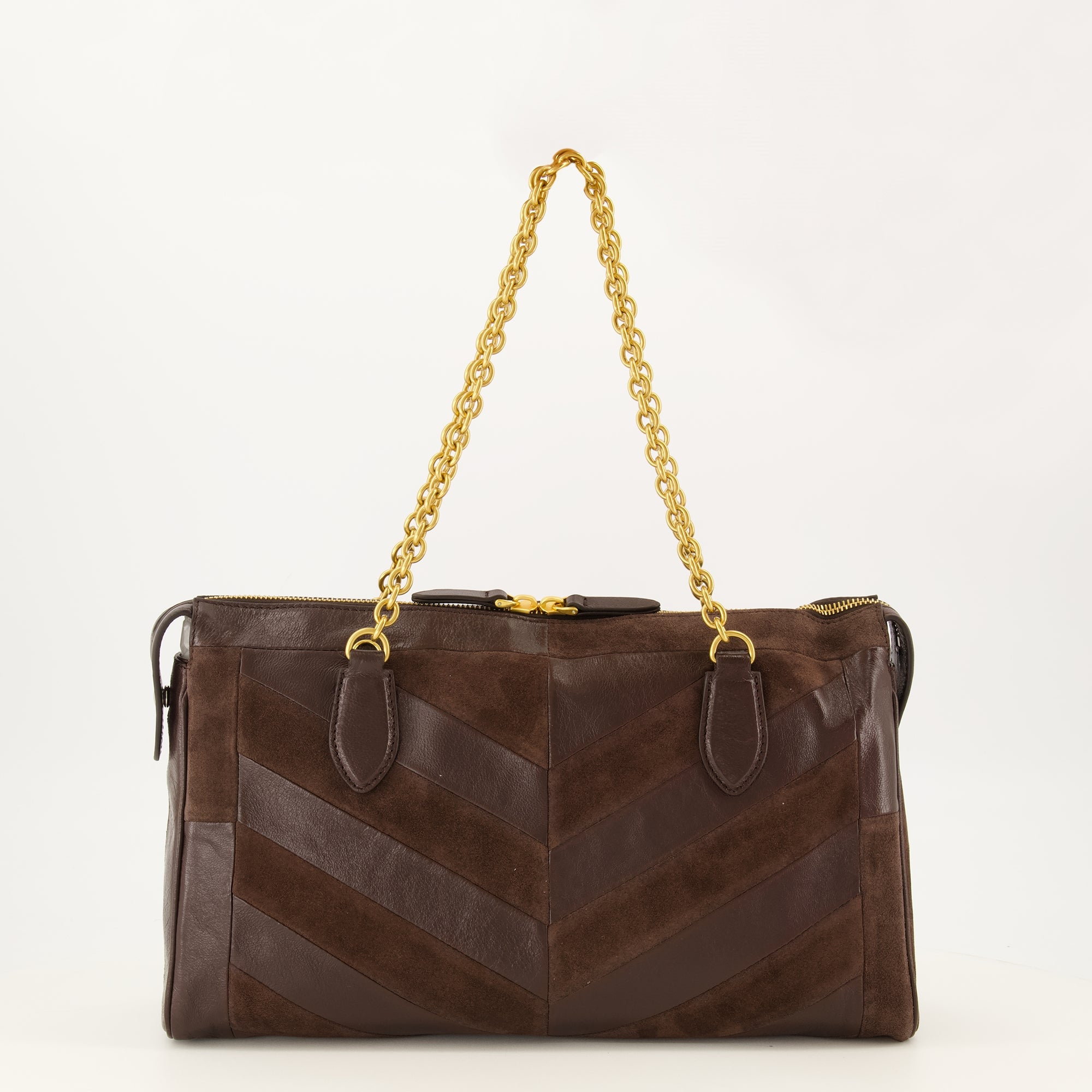 Sacs à main et épaule ブラウンレザーのミディアム・パンテアバッグ Valentino Garavani Marron Femme