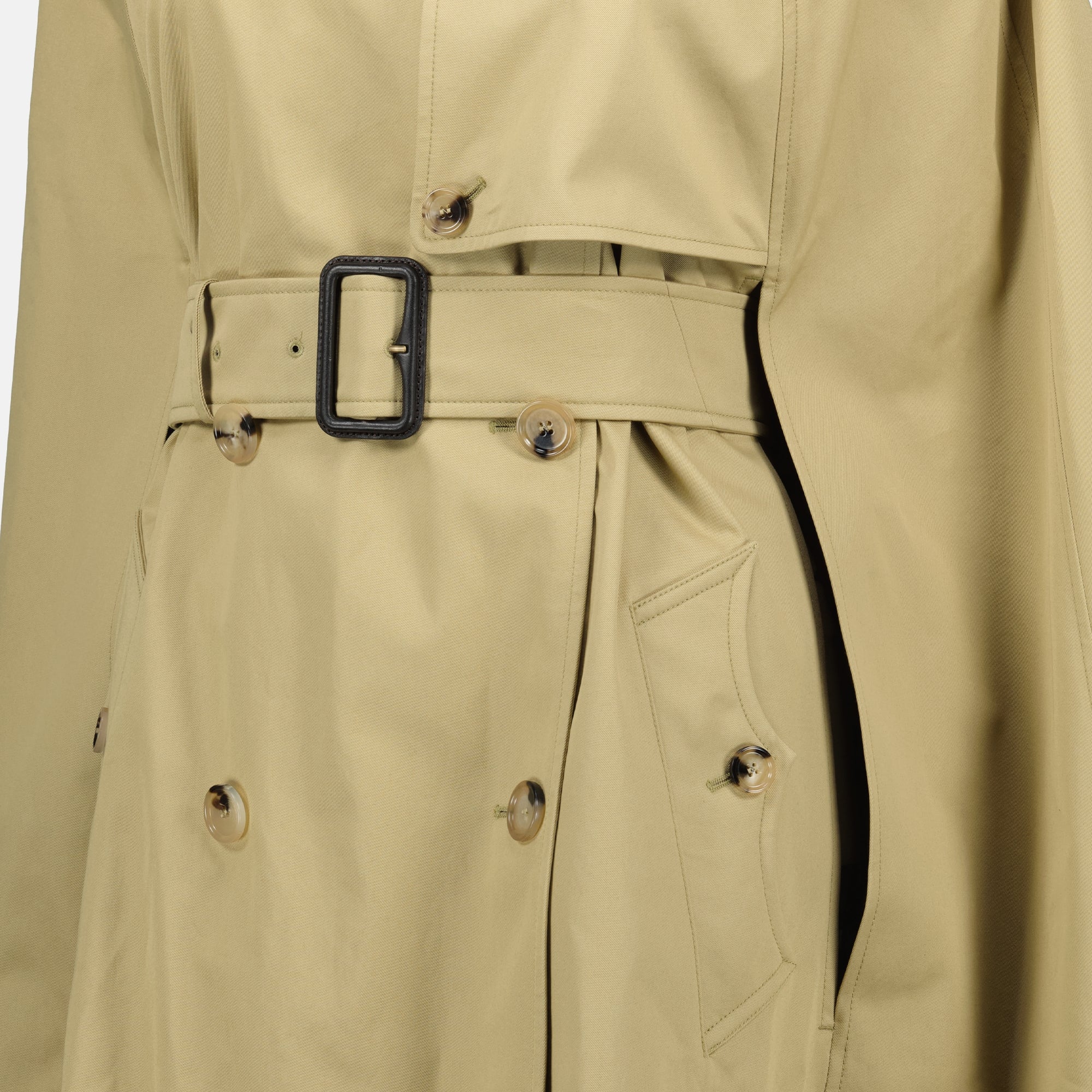 Image de l'article Cape trench Belmont beige de la marque Burberry pour Femme - Saison Printemps-Été 2026 - Vue détaillée_1