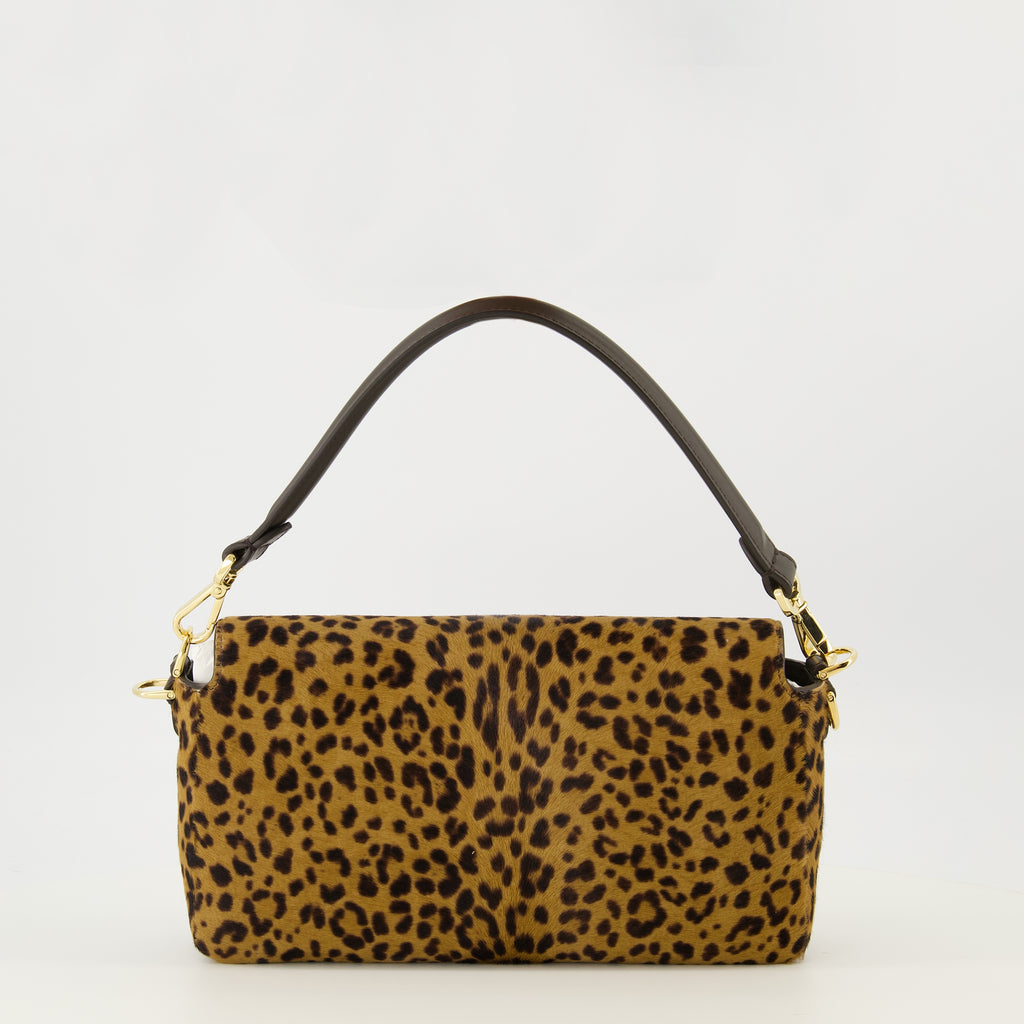 Immagine della Borsa Baguette leopardo di Fendi per Donna - Autunno-Inverno 2025 - Vista Posteriore