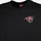 Immagine della T-shirt T-boggy nera del marchio Diesel per Uomo - Stagione Primavera-Estate 2026 - Vista Dettagliata_1
