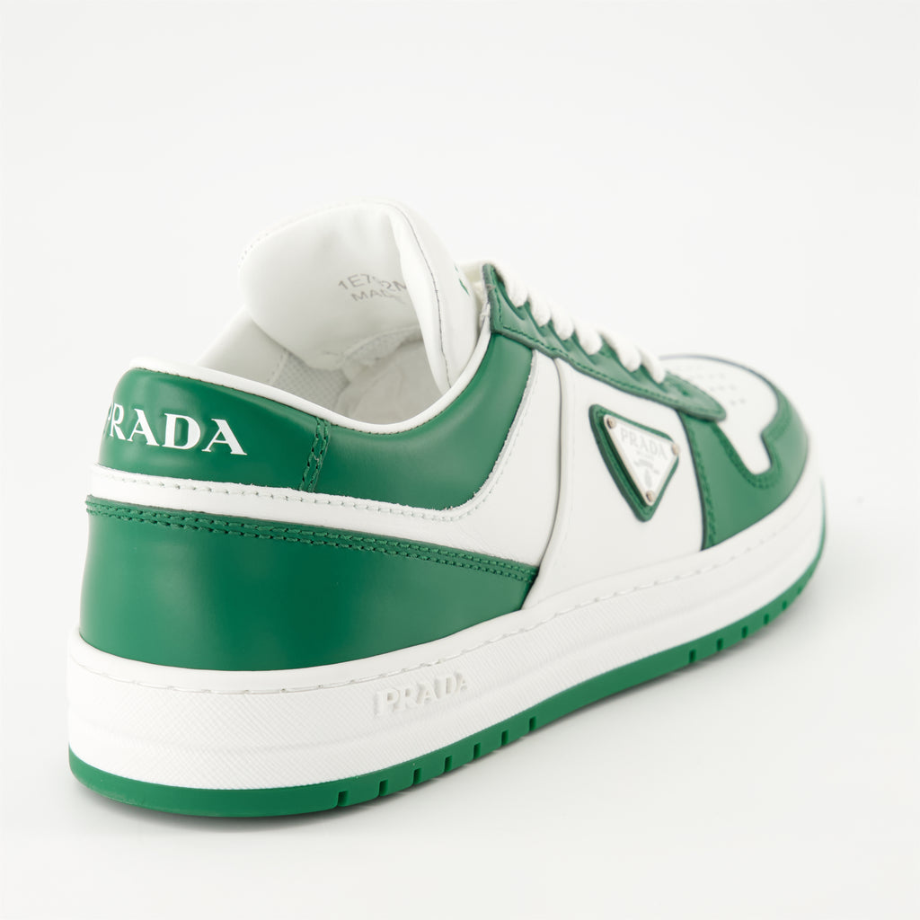 Baskets Baskets Downtown Prada Vert Femme