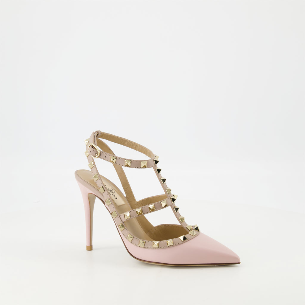 Escarpins Escarpins Rockstud Valentino Garavani Rose Femme