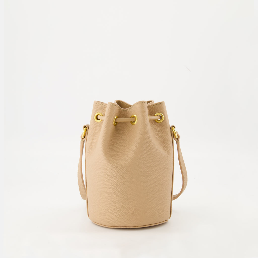 Sacs seau VLogo Bucket Bag Valentino Garavani Rose Femme