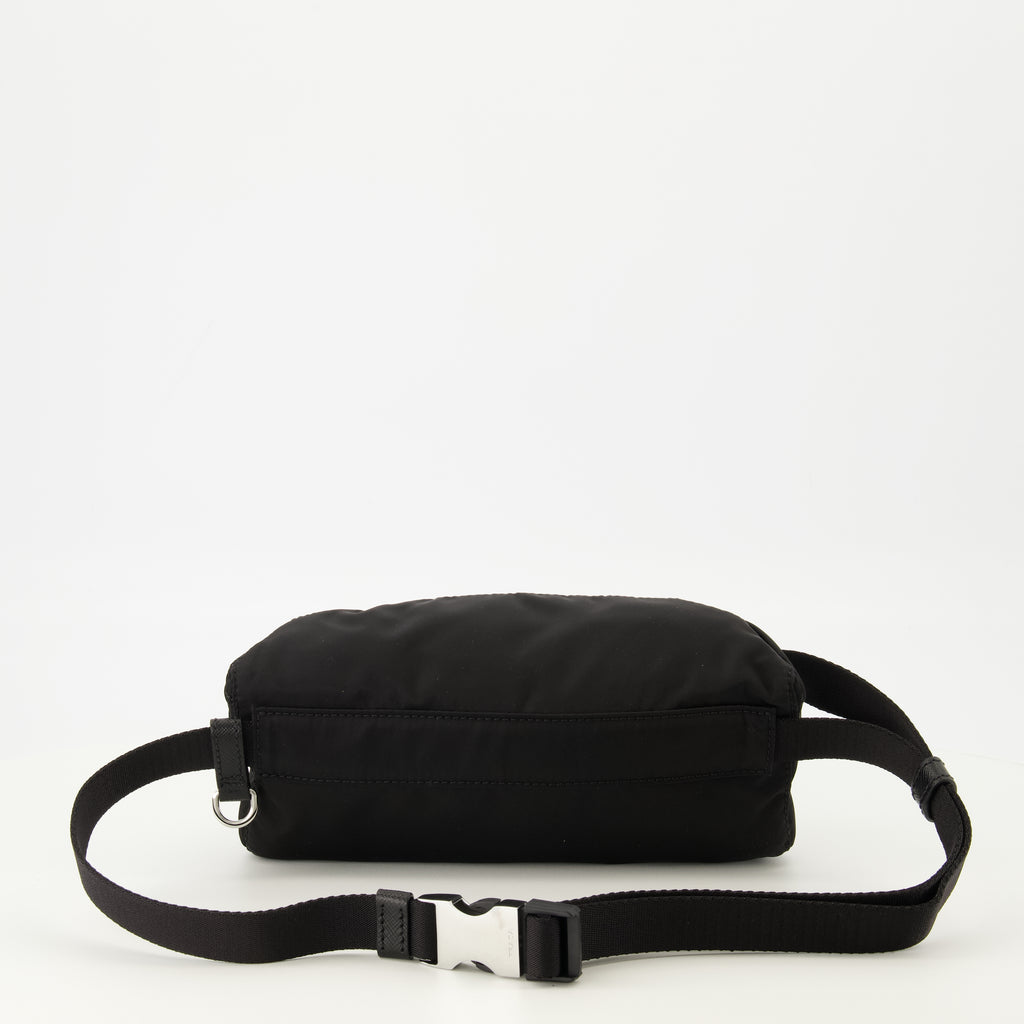 Sacs banane Schwarze Re-Nylon Gürteltasche Prada Noir Homme