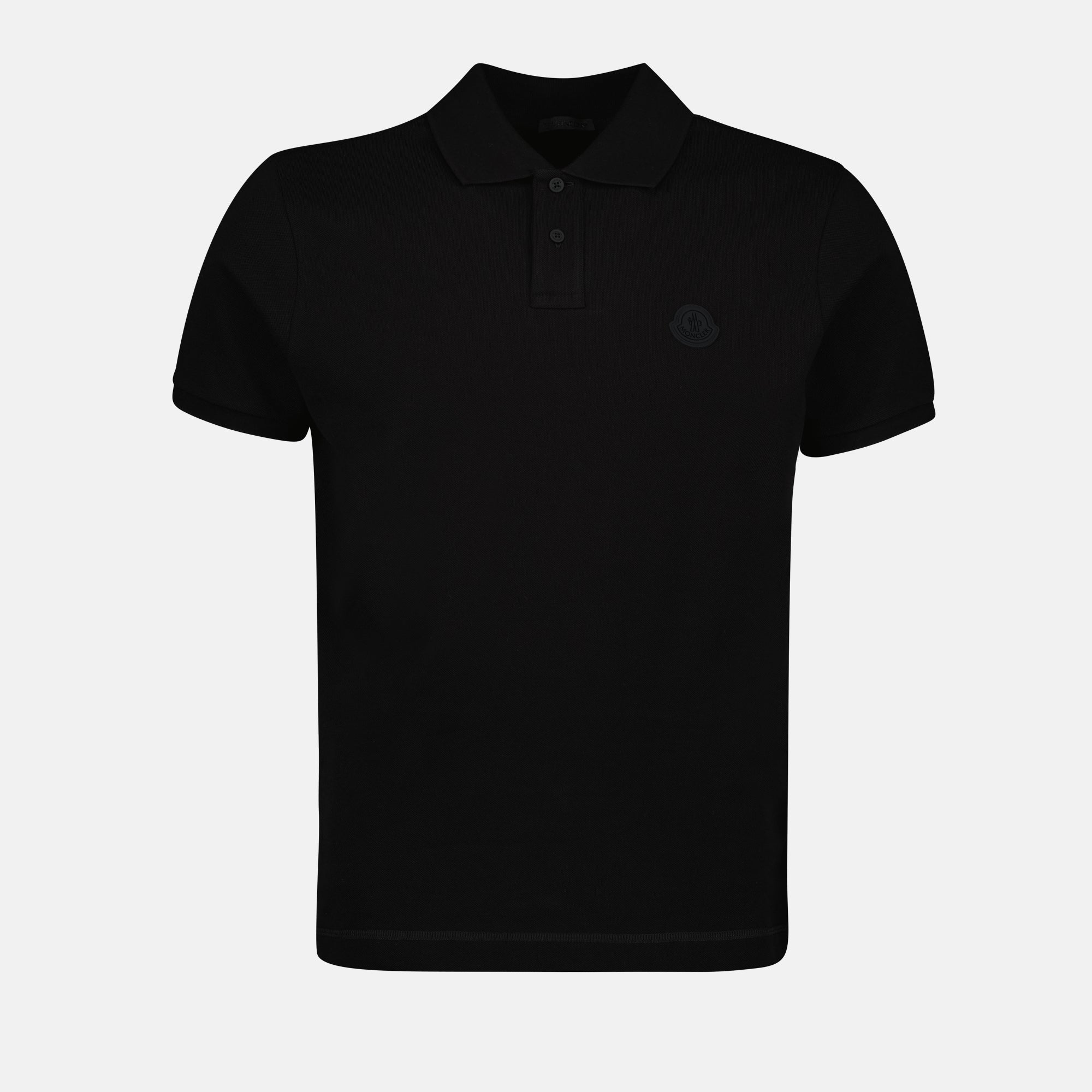 Polos Polo à logo Moncler Preto Homme