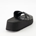 Open shoes Almina Sandals Birkenstock Black Femme