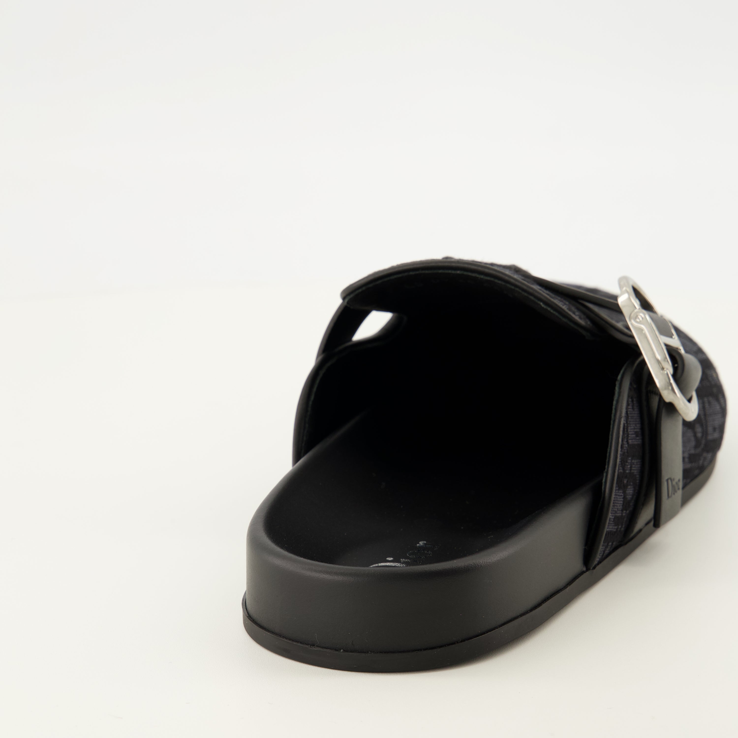 Chaussures ouvertes Mules Aqua Black Dior Dior Noir Homme