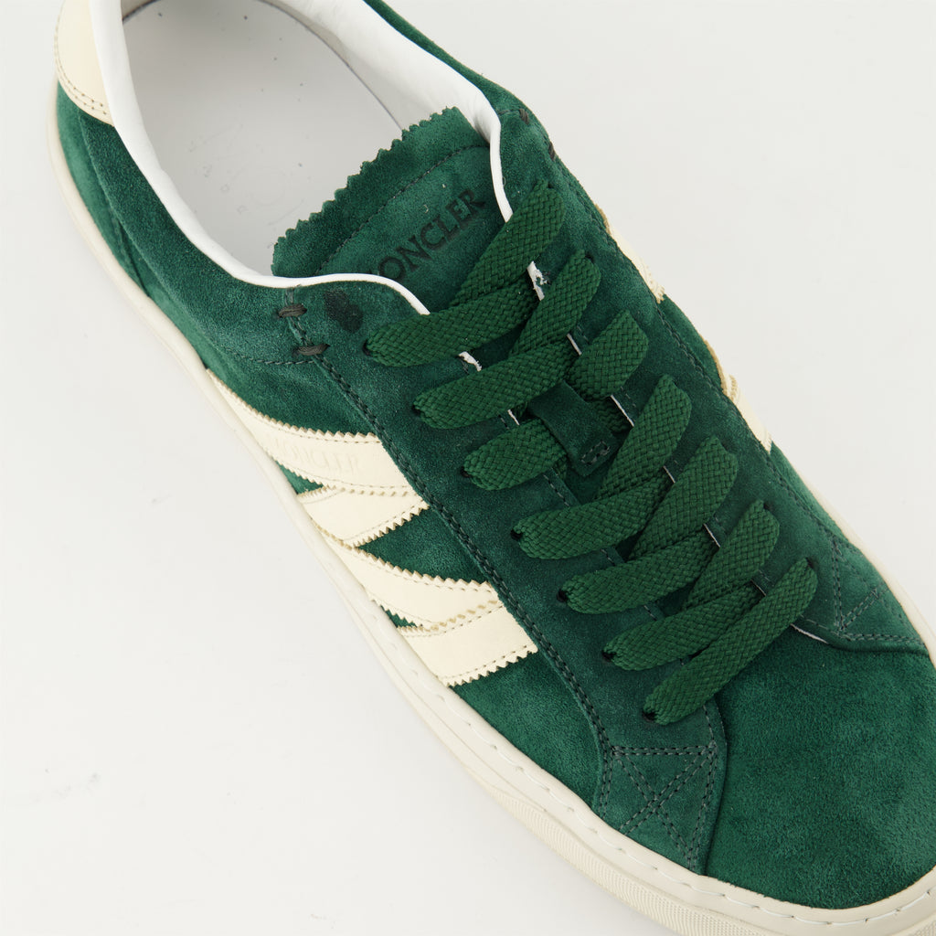 Baskets Baskets Monaco Moncler Vert Homme